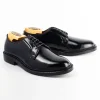9901 Plain Toe Blucher - Black Shell Cordovan