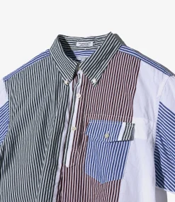 Popover BD Shirt - Multi Block Stripe