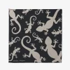 Printed Bandana - Black - Gecko