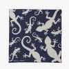 Printed Bandana - Navy - Gecko
