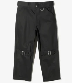 PTB Pant - Black - Cotton Herringbone Twill