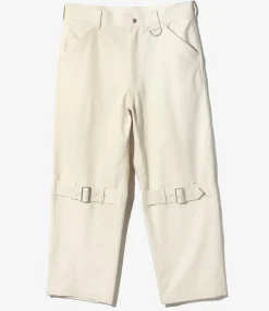 PTB Pant - Off White - Cotton Herringbone Twill