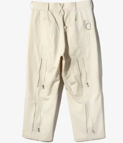 PTB Pant - Off White - Cotton Herringbone Twill