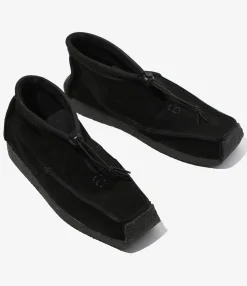 QR Moccasin - High - Black