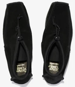 QR Moccasin - High - Black
