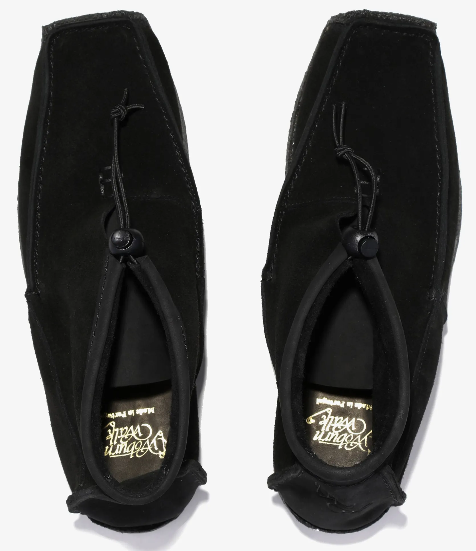 QR Moccasin - High - Black