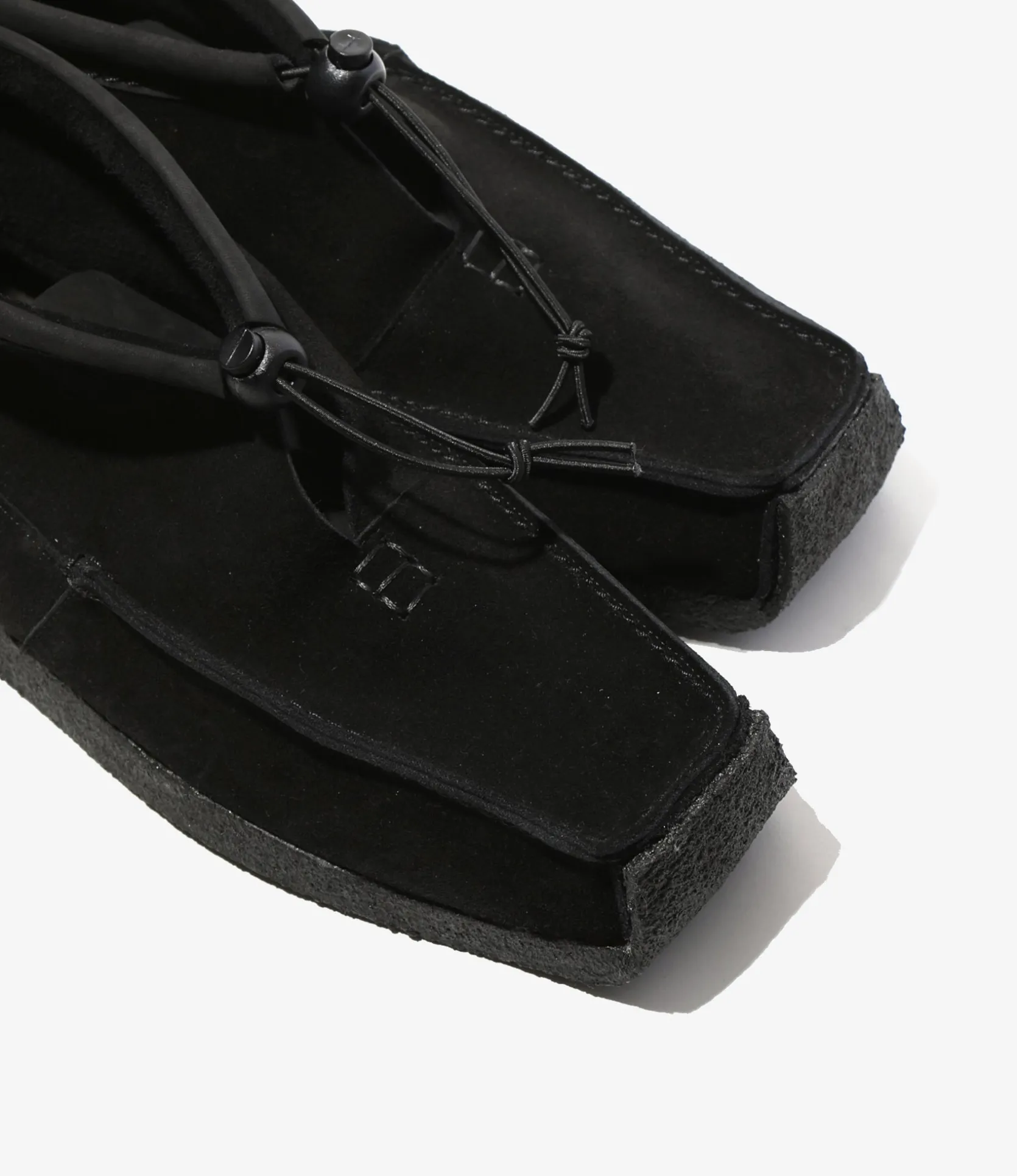 QR Moccasin - High - Black