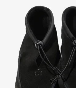 QR Moccasin - High - Black
