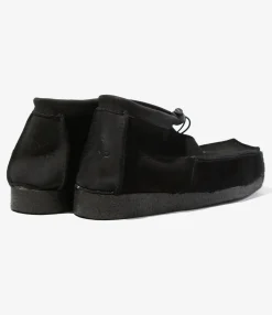 QR Moccasin - High - Black