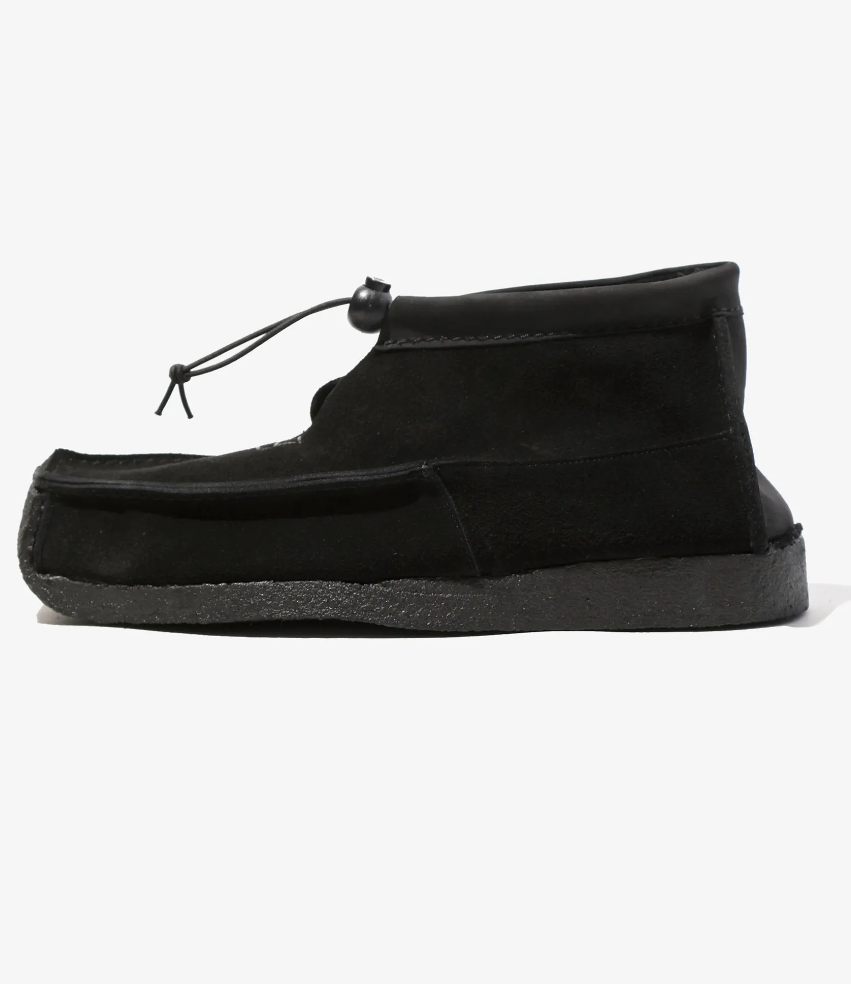 QR Moccasin - High - Black