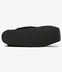 QR Moccasin - High - Black