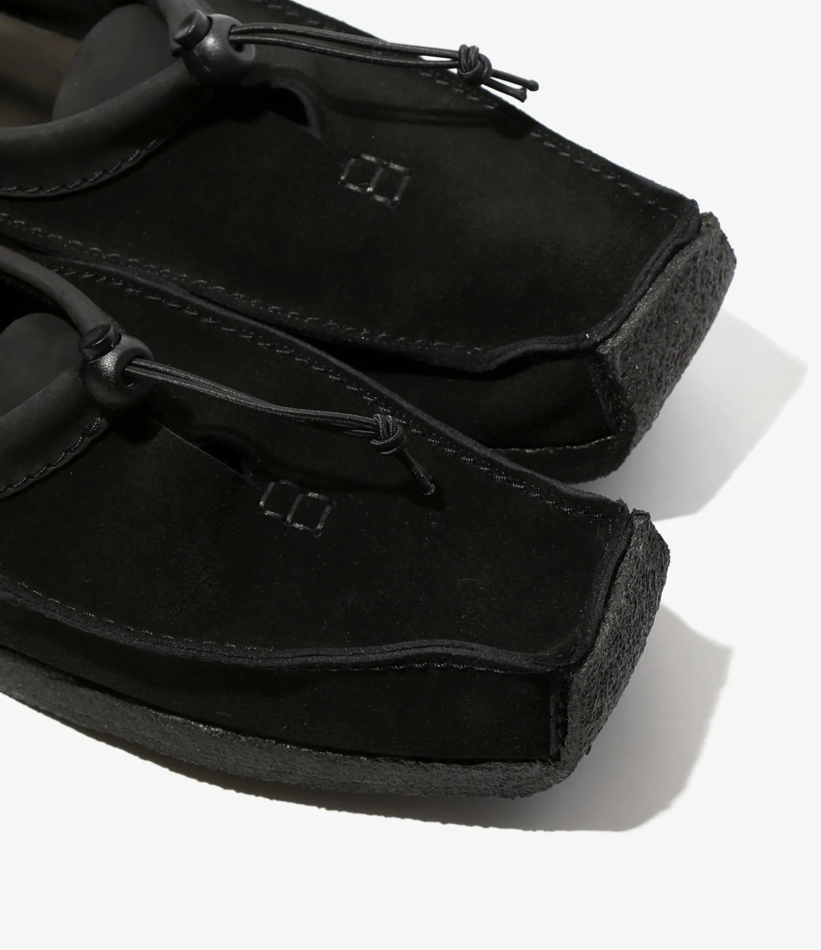 QR Moccasin - Low - Black