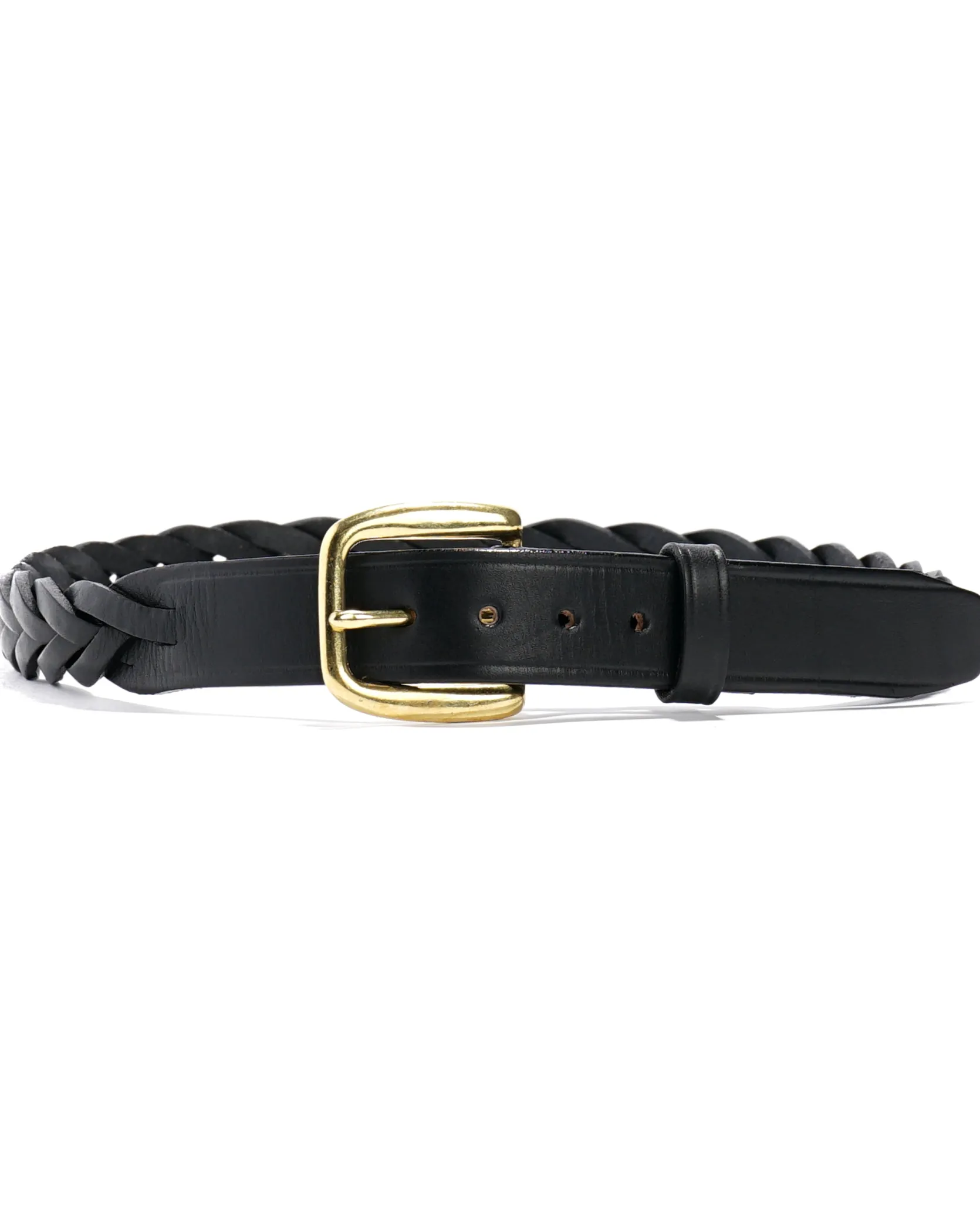 1 1/4" Braided Belt - Black