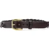 1 1/4" Braided Belt - Havana