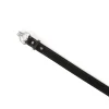 1 1/4" Nickel Hoof Pick Belt -  Black