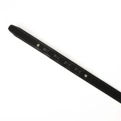 1 1/4" Nickel Hoof Pick Belt -  Black