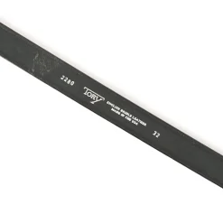 1 1/4" Nickel Hoof Pick Belt -  Black