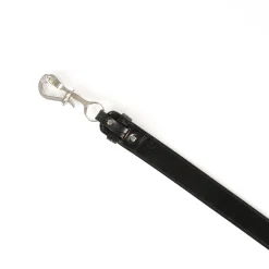 1 1/2" Pelican Belt with Unique Buckle - Black Havana