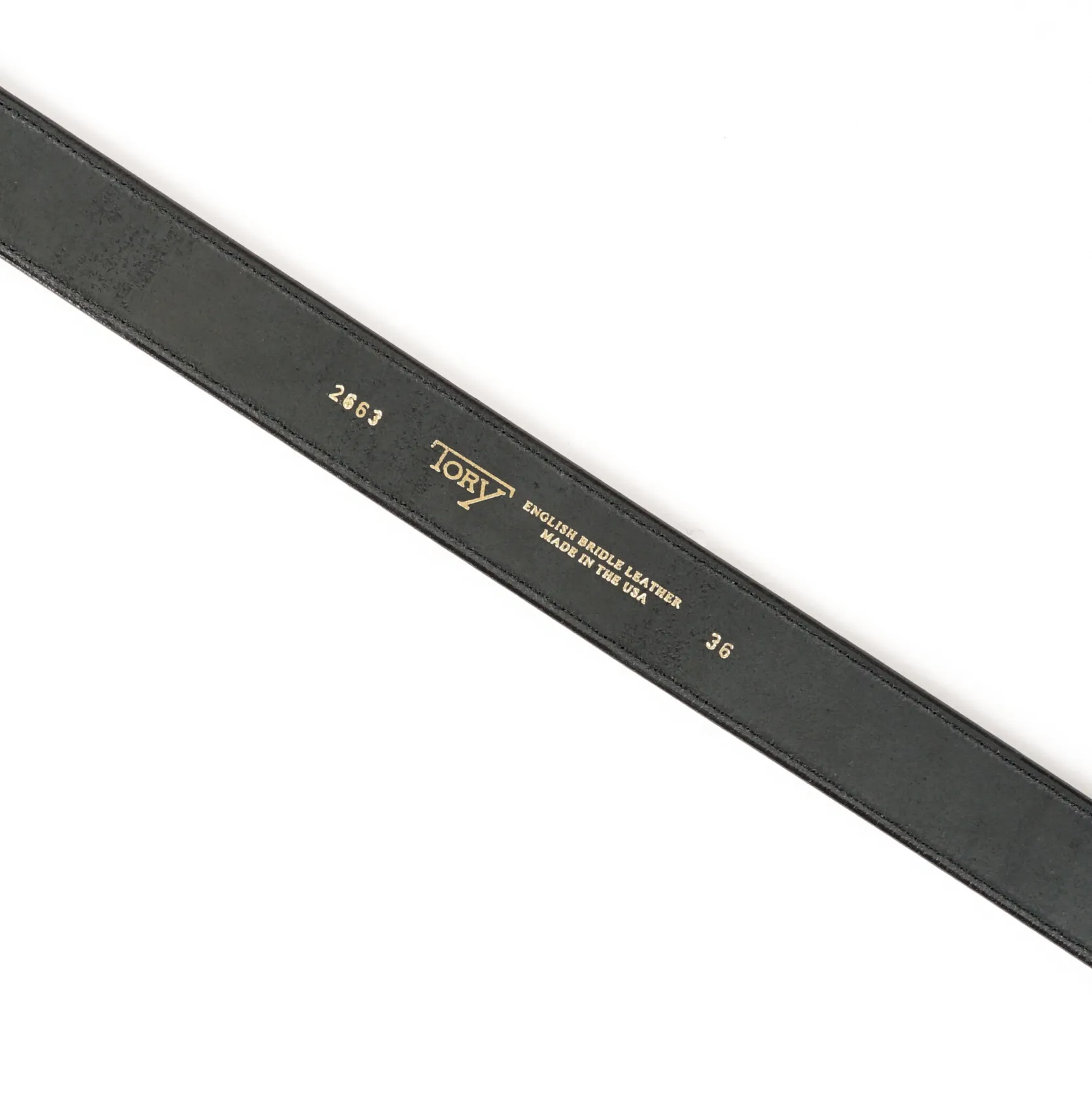 1 1/2" Pelican Belt with Unique Buckle - Black Havana