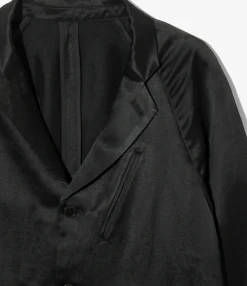 Raglan Jacket - Black - Bright Kersey