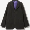 Raglan Jacket - Black - C/W Moleskin