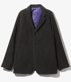 Raglan Jacket - Black - C/W Moleskin