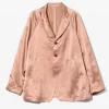 Raglan Jacket - Salmon Pink - Bright Kersey