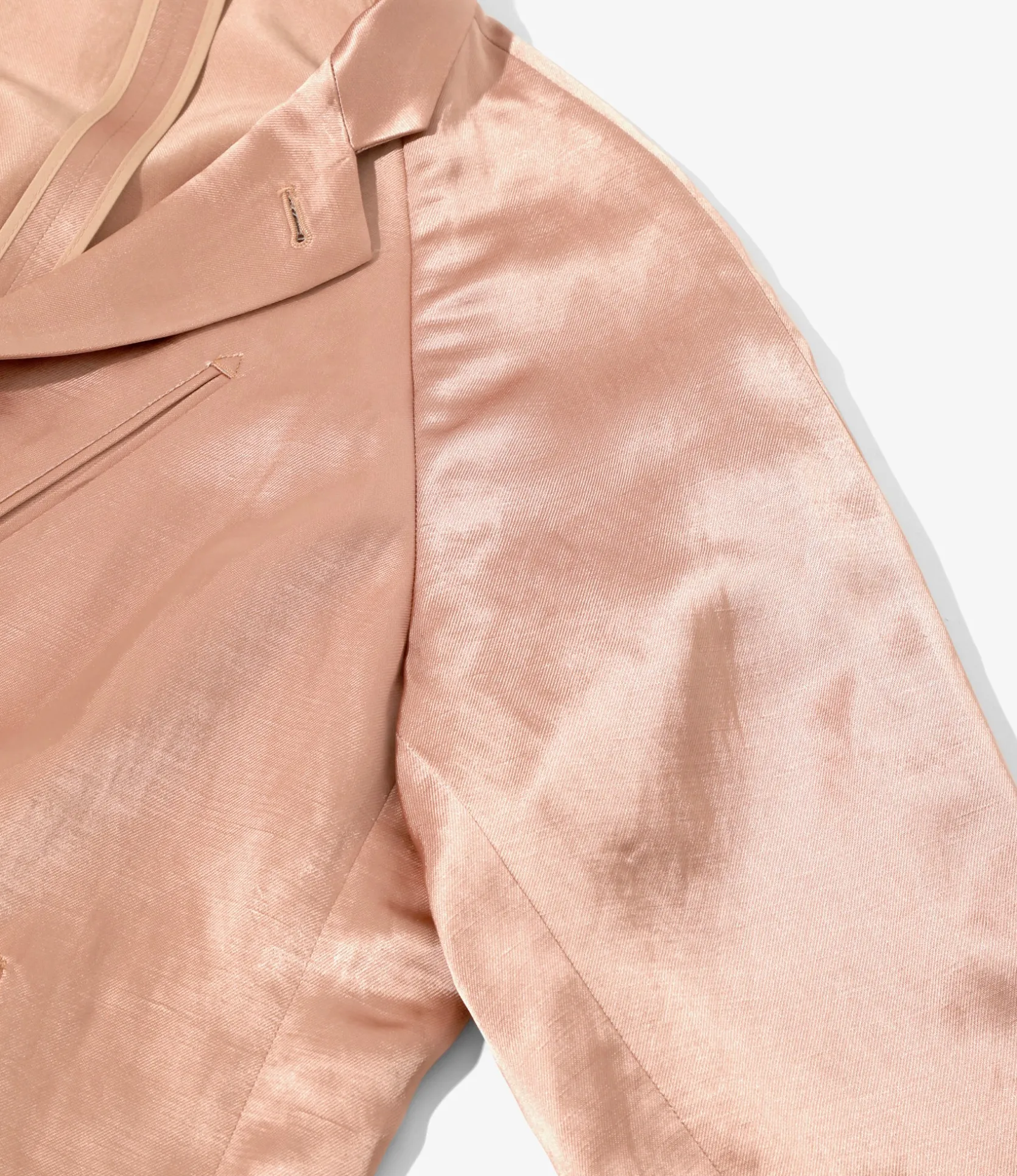 Raglan Jacket - Salmon Pink - Bright Kersey