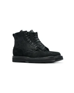 Rambler - Black - Rough Out Vibram sole