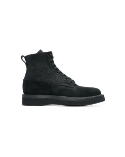 Rambler - Black - Rough Out Vibram sole