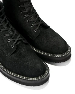 Rambler - Black - Rough Out Vibram sole
