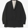 Rancher Coat - Black - Poly Twill