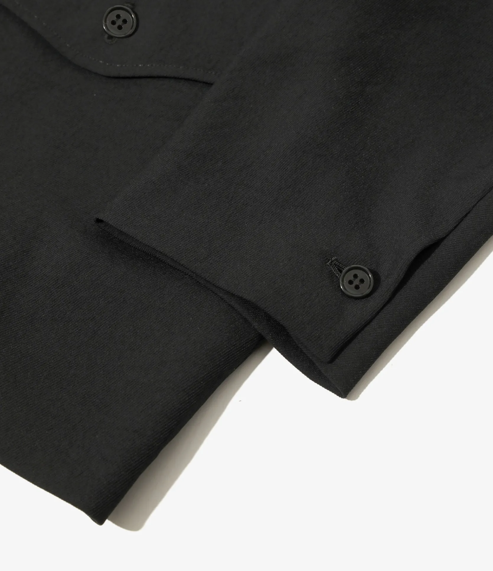Rancher Coat - Black - Poly Twill