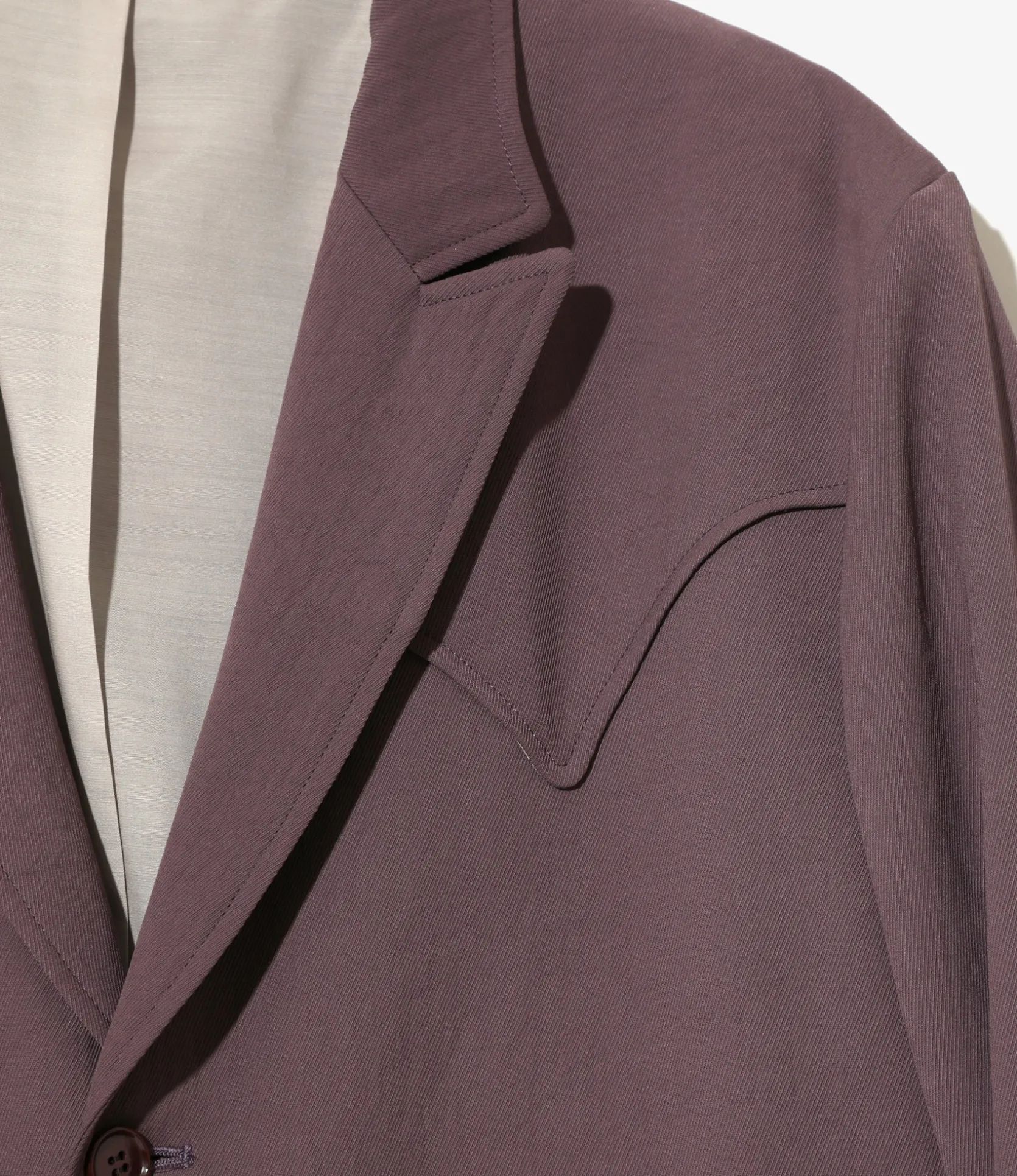 Rancher Coat - Purple - Poly Twill