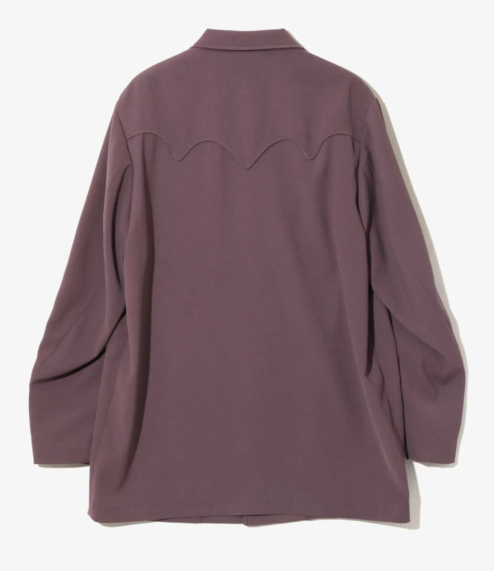 Rancher Coat - Purple - Poly Twill
