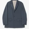 Rancher Coat - Slate Blue - Poly Twill