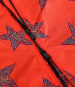 R.C. Down Jacket - Red Star - Poly Taffeta / Printed