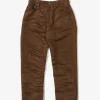RF Jeans - Brown Polyester Fake Suede
