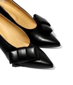 Rhodo Ribbon High Heel - Black