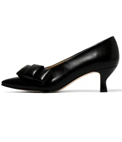 Rhodo Ribbon High Heel - Black