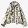 River Trek Jacket - Native Skull & Target - Cotton Ripstop / 3 Layer