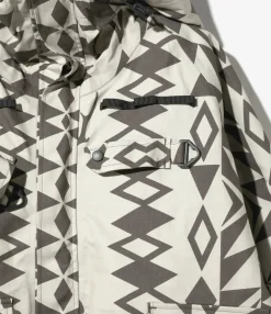 River Trek Jacket - Native Skull & Target - Cotton Ripstop / 3 Layer