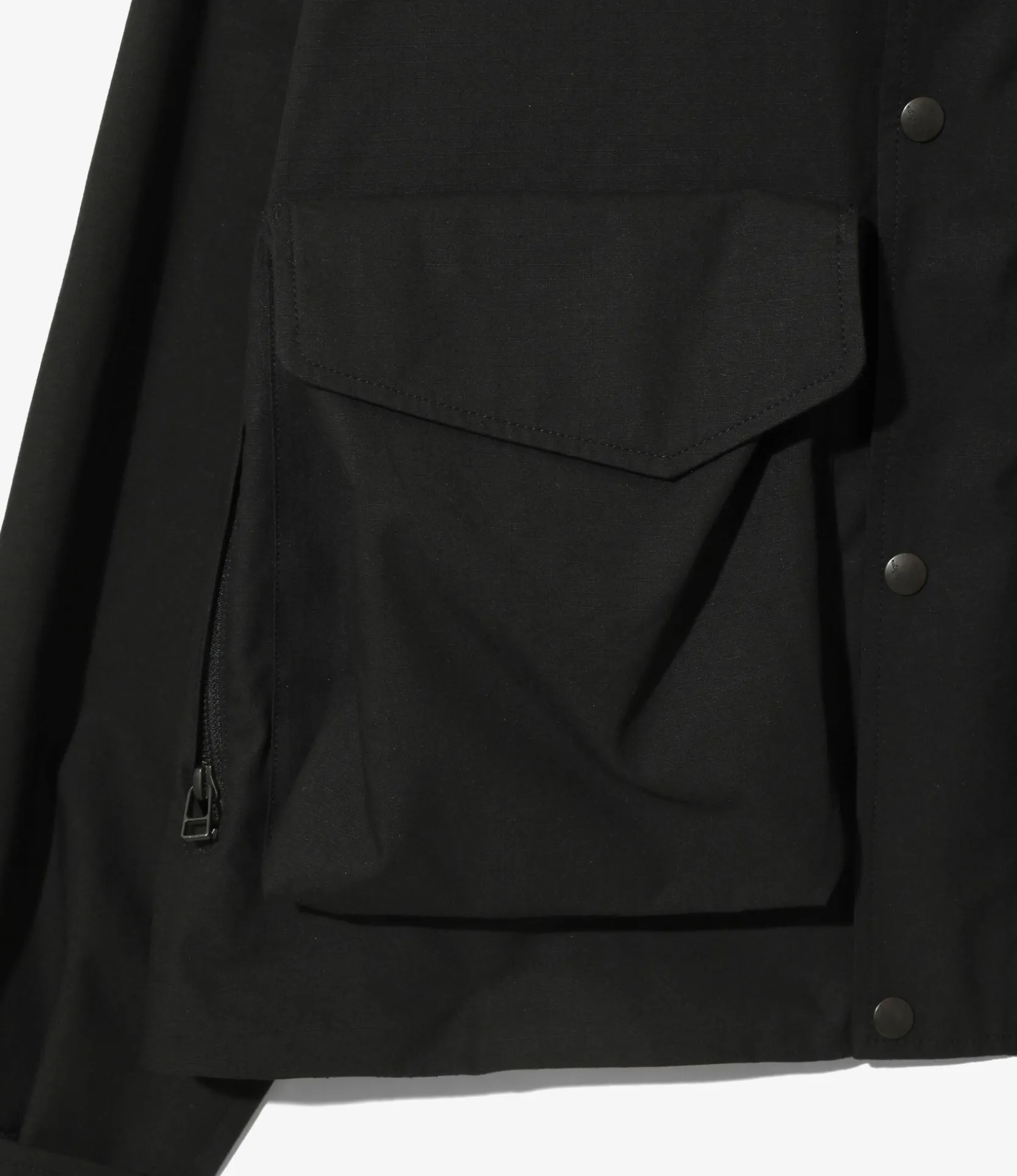 River Trek Utility Jacket - Black - C/MO Ripstop
