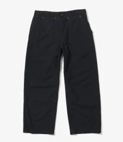 Sailor Pant - Dark Navy Wool Uniform Serge
