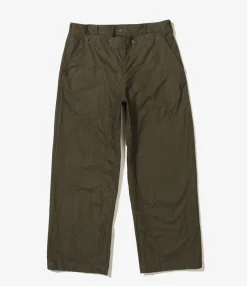 Sailor Pant - Olive Cotton Brushed HB