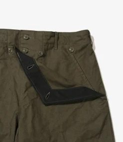 Sailor Pant - Olive Cotton Brushed HB