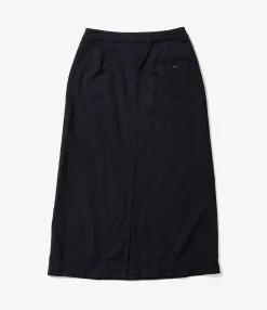 Sailor Skirt - Dark Navy Wool Uniform Serge