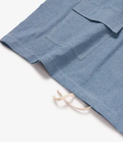 Salvage Smock - Light Blue 4.5oz Cotton Chambray