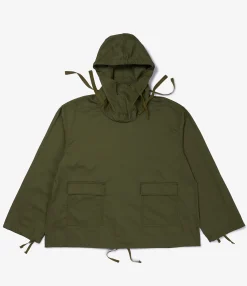 Salvage Smock - Olive Cotton Fineline Twill