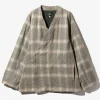 Samue Jacket - Olive - W/PE Plaid Double Jq.